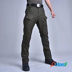 Per uomo Pantaloni cargo Pantaloni da escursione Militare