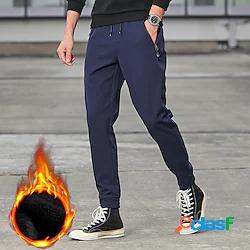 Per uomo Pantaloni foderati in pile Pantaloni da escursione