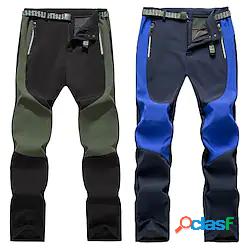 Per uomo Pantaloni foderati in pile Pantaloni da escursione