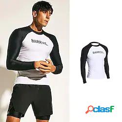 Per uomo Top sottomuta Top sottomuta Maglia da nuoto UPF50