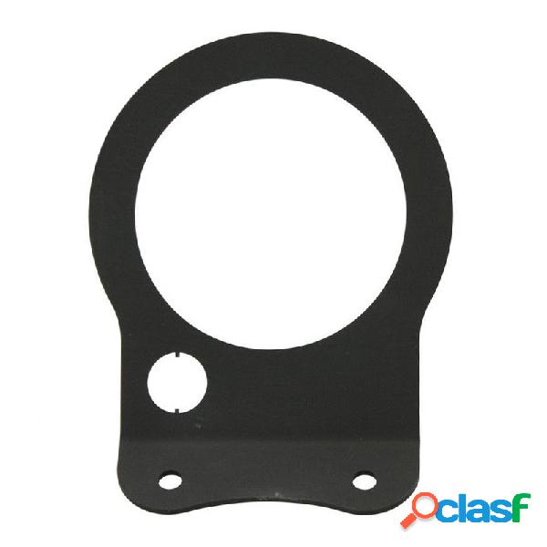 Piastra supporto strumentazione per Moto Guzzi 80mm nero