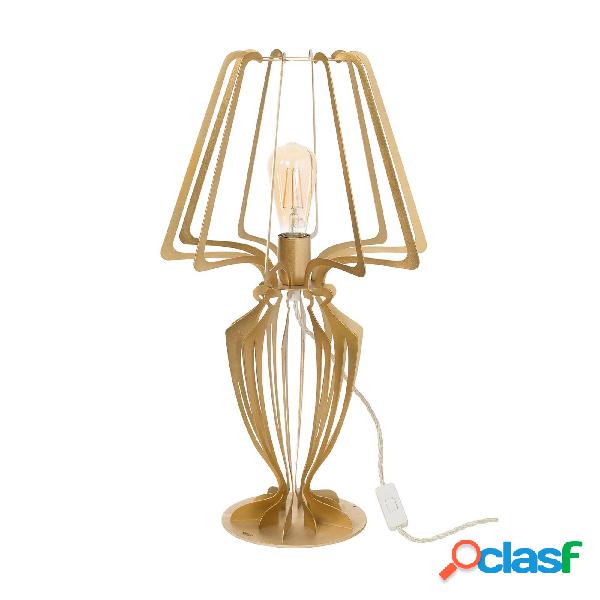 Piccola lampada da tavolo Minerva in metallo, 33X60H, colore