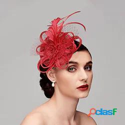 Piume / A rete fascinators / berretto / Accessori per