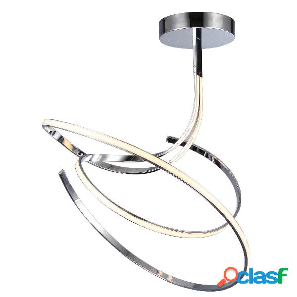 Plafoniera Lampada Da Soffito a LED SHINE 6 in acciaio e
