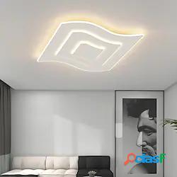 Plafoniera moderna a led da 40/50 cm quadrata forma