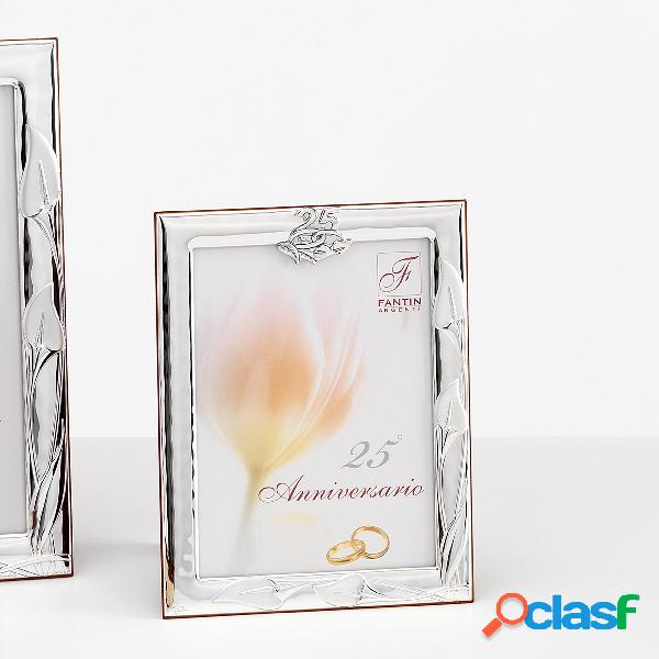 Portafoto rettangolare anni anniversario 25 LISCIA CALLE