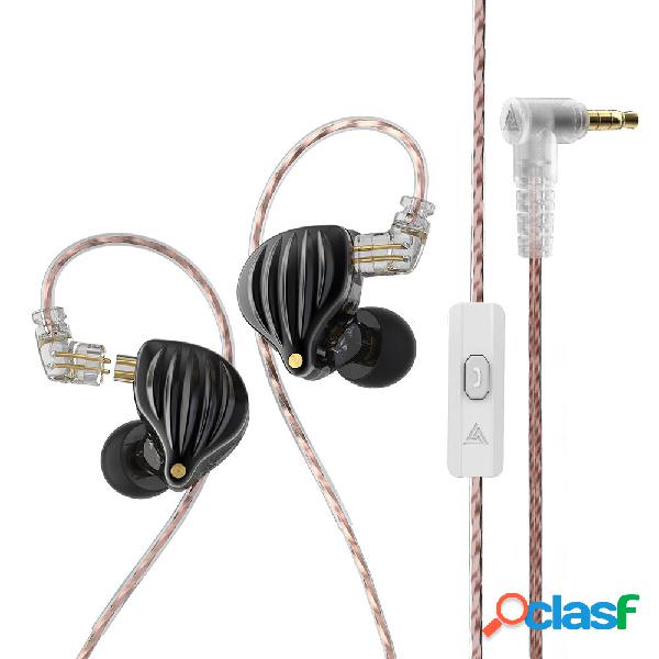 QKZ ZXK Auricolari in-ear dinamici Monitor Auricolari con