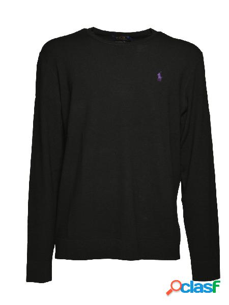 RALPH LAUREN MAGLIONE UOMO A42SCN12N1P50BB0G54 LANA NERO