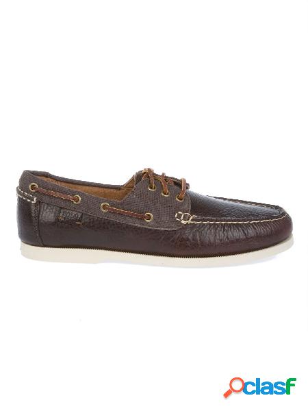 RALPH LAUREN MOCASSINI UOMO A88Y0390OFKLEW22B2 PELLE MARRONE