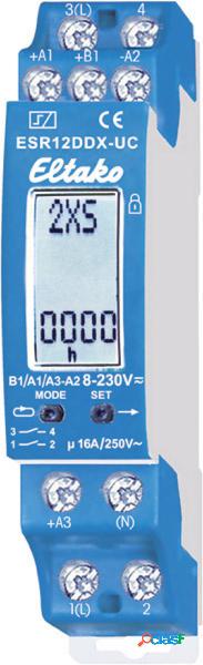 Relè a impulso Guida DIN Eltako ESR12DDX-UC 2 NA 230 V 8 A