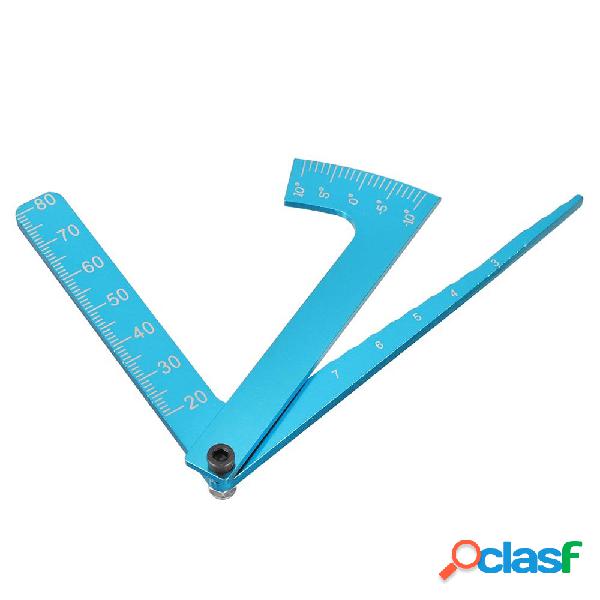 Righello regolabile Yunzhong RC Car Wheel Rim Camber Altezza