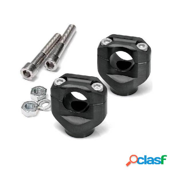 Riser per Yamaha MT-10 manubrio 28.5mm LSL -17mm nero coppia