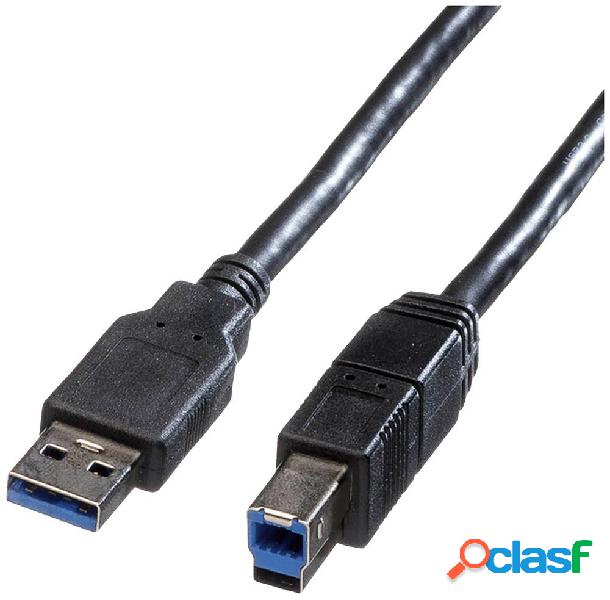 Roline Cavo USB USB 3.2 Gen1 (USB 3.0) Spina USB-A, Spina