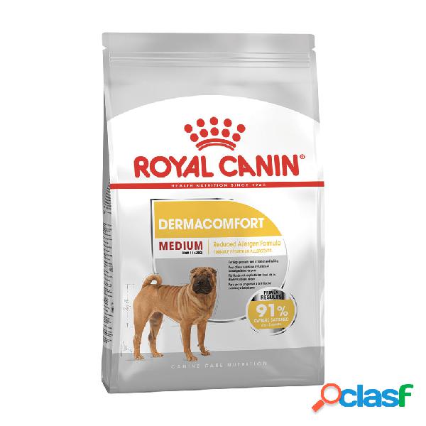 Royal Canin Dog Adult e Senior Medium Dermacomfort 3 kg
