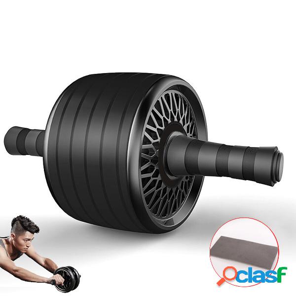 Rullo silenzioso TPR Ab Idoneità Gym Rullo addominale Sport