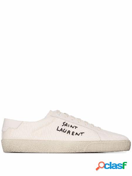 SAINT LAURENT SNEAKERS DONNA 610648GUP109113 PELLE BIANCO