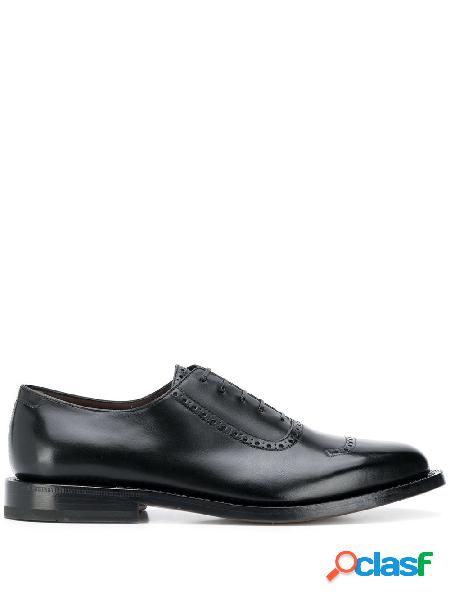 SALVATORE FERRAGAMO STRINGATE UOMO 733798 PELLE NERO