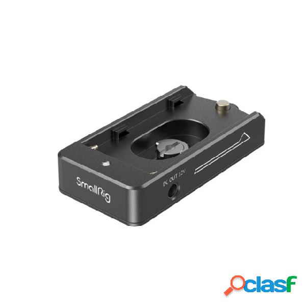 SMALLRIG 3018 NP-F Batteria Adattatore Piatto Base 12V 7.4V