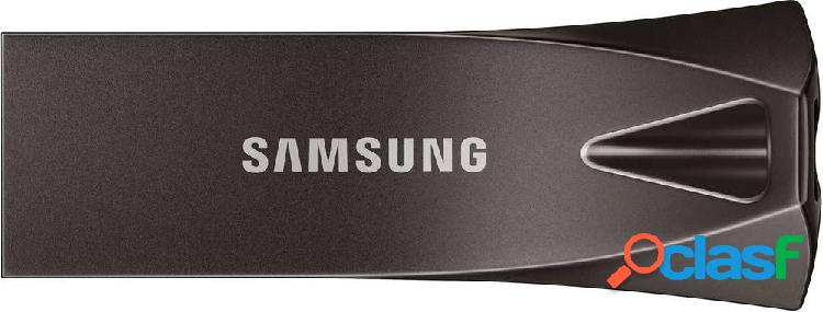 Samsung BAR Plus Chiavetta USB 256 GB Grigio - Titanio