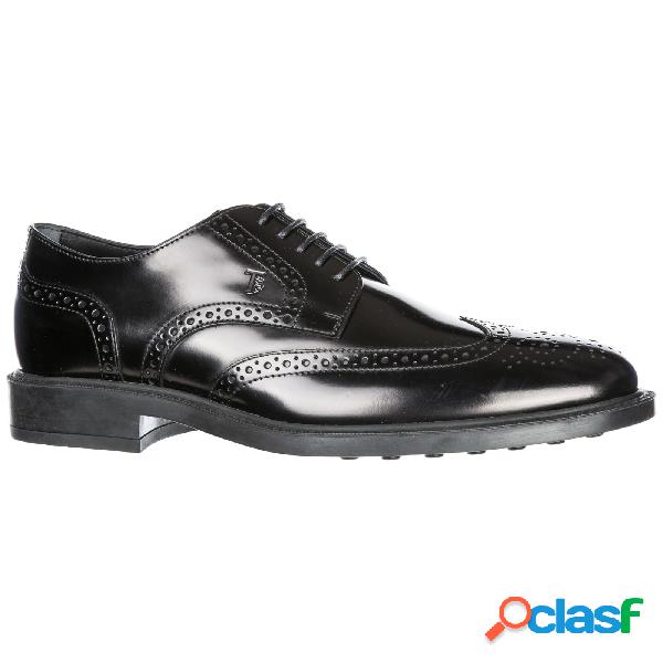 Scarpe stringate classiche uomo in pelle derby