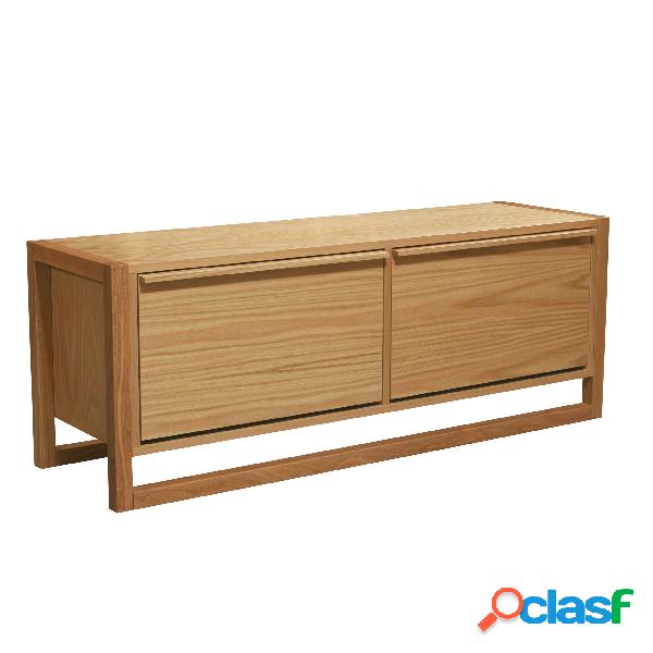 Scarpiera bassa 2 ante NewEst in legno ingegnerizzato e