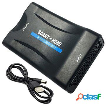 Scart / HDMI 1080p AV Adapter with USB Cable