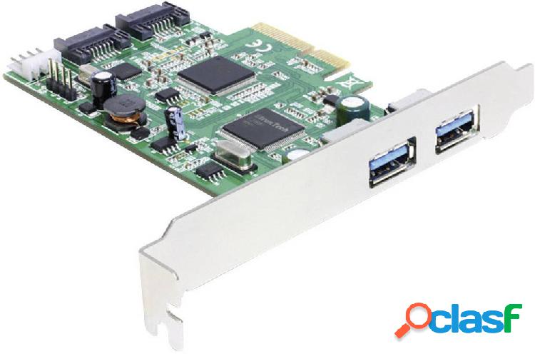 Scheda controller USB 3.0 2 Porte PCIe Delock 89359