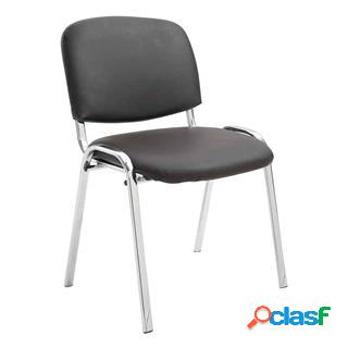 Sedia Conferenze MOBY BASE, Comoda e Pratica, Gambe Cromate,