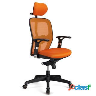 Sedia ergonomica FELIX PRO, sostegno lombare regolabile,