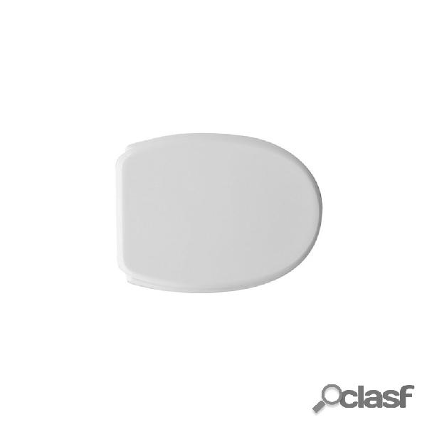 Sedile wc bianco per Azzurra vaso Zeus larghezza 36,5 cm