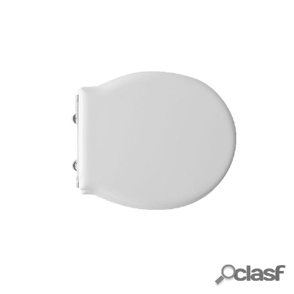 Sedile wc bianco per Cielo vaso Easy Bath larghezza 37,5 cm