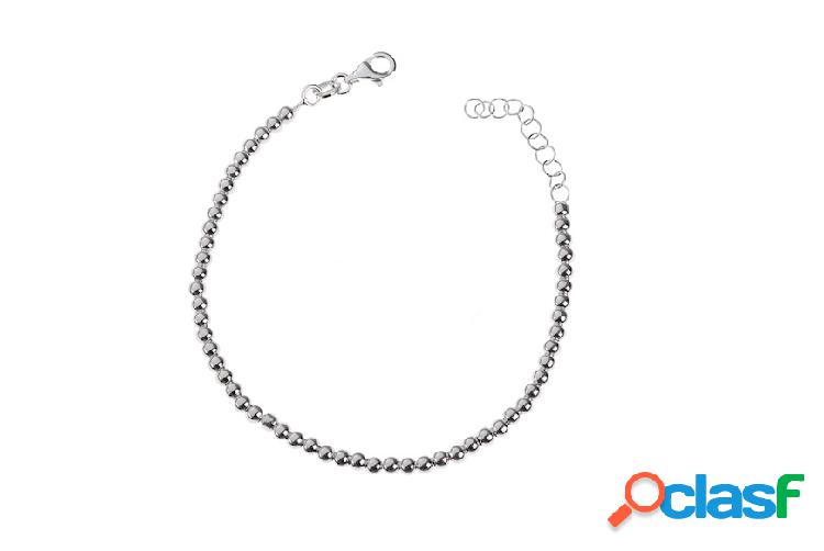 Selezione Zanolli Bracciale a palle argento con allungo