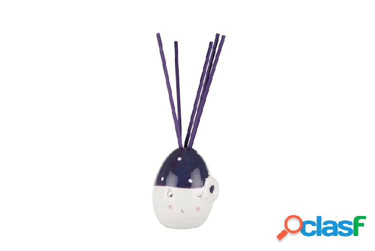 Selezione Zanolli Diffusore Uovo di Pasqua viola bianco