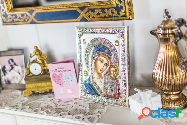 Selezione Zanolli Madonna di Kazan argento bilaminato