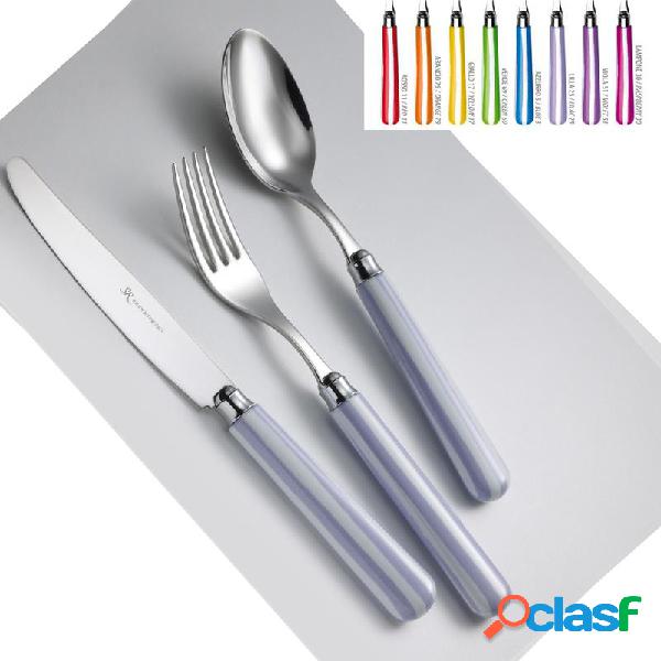 Set Posate Colorate BATEAU 1 Coltello 1 Forchetta 1