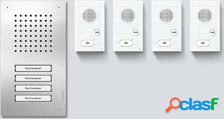 Siedle SET CLAB 850-4 E/W Citofono Casa Quadrifamiliare