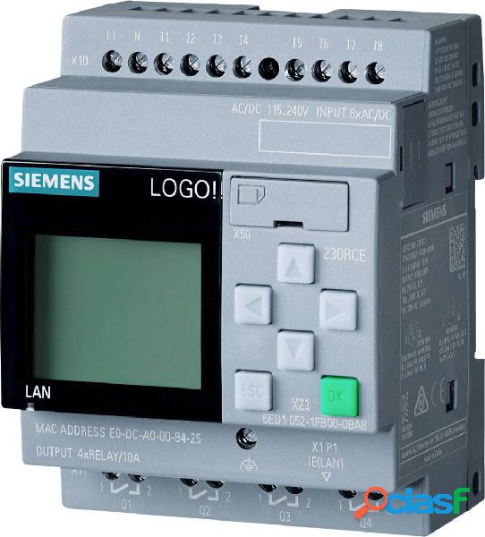 Siemens 6ED1052-1FB08-0BA1 Modulo di controllo PLC 115 V/DC,