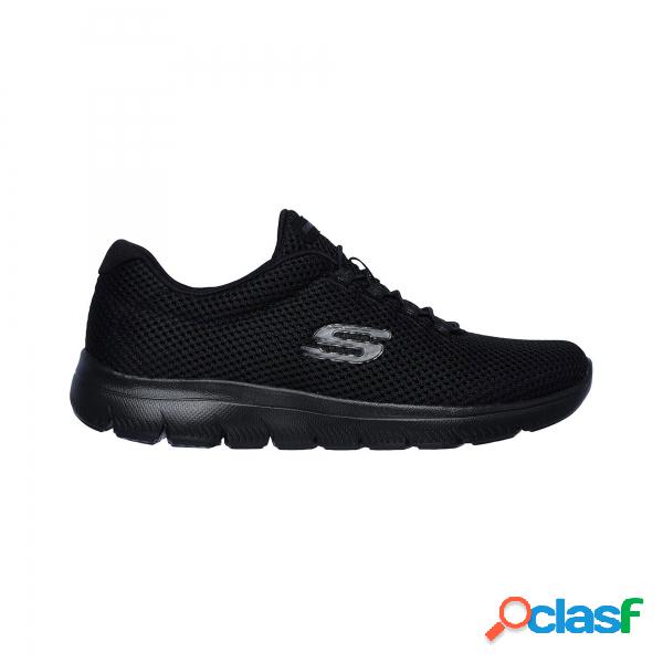 Skechers Zap 12985 Bbk T36 Summits Black Mesh/trim Skechers