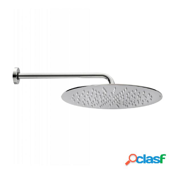 Soffione doccia tondo acciaio inox cromo Bossini Tetis