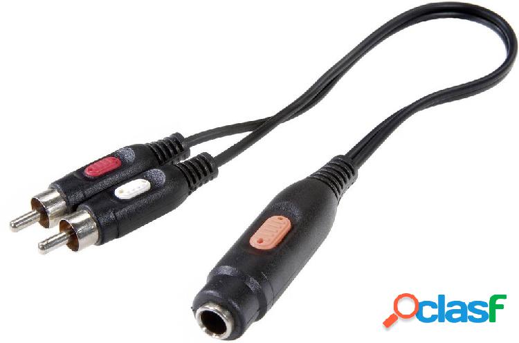 SpeaKa Professional SP-7869828 RCA / Jack Audio Prolunga [2x