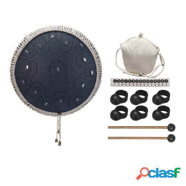 Steel Tongue Drum 14 Pollici 15 Tone Drum Handheld Tank Drum