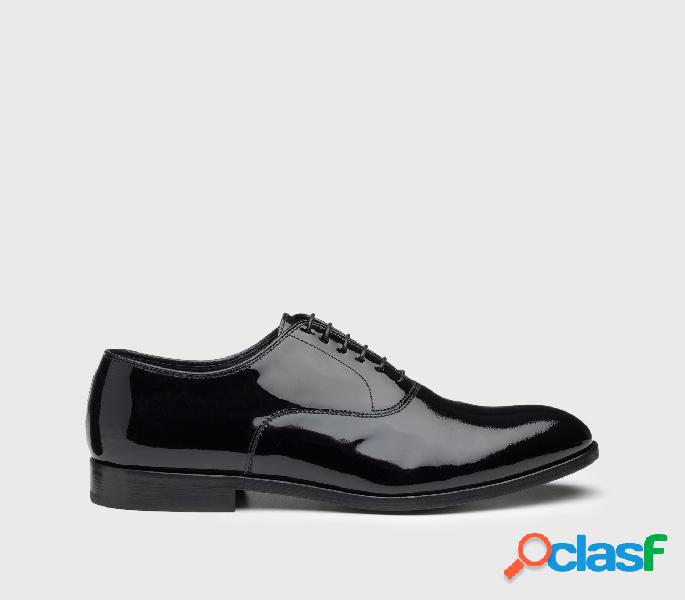 Stringate in vernice Nero 44M_U