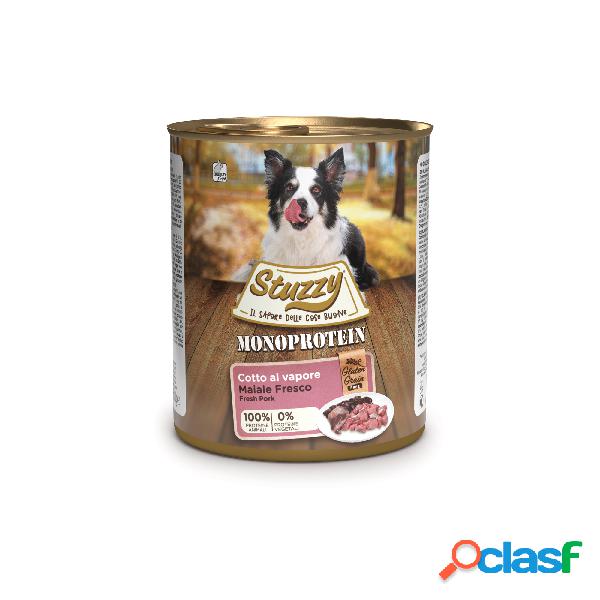 Stuzzy Umido Dog monoprotein maiale fresco 800 gr