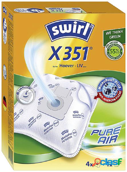 Swirl X 351 Sacchetto aspirapolvere 4 pz.