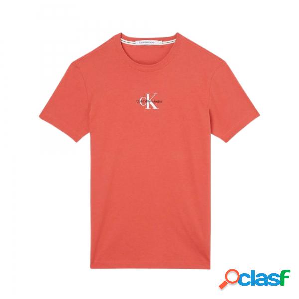 T-shirt con monogramma di Calvin Klein Calvin Klein -