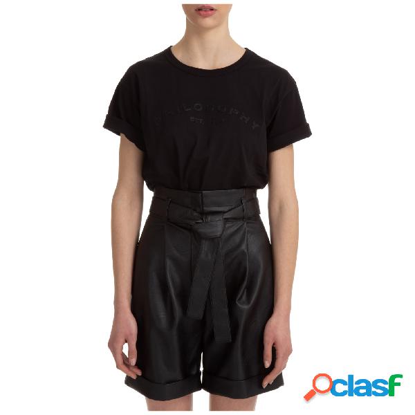 T-shirt maglia maniche corte girocollo donna