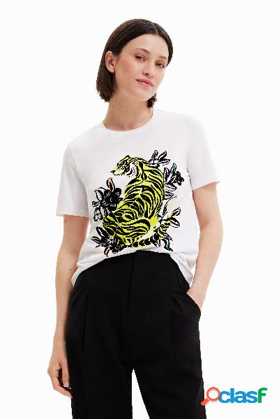 T-shirt manica corta tigre