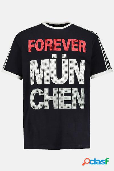 T-shirt per fan, Bayern Monaco, mezze maniche, Uomo, Blu,
