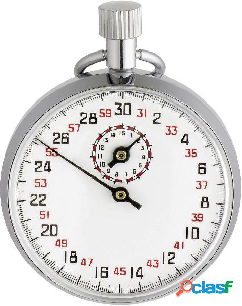 TFA Dostmann 38.1021 Cronometro analogico Argento
