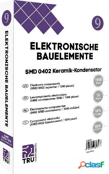 TRU COMPONENTS T1806P018 Assortimento di condensatori